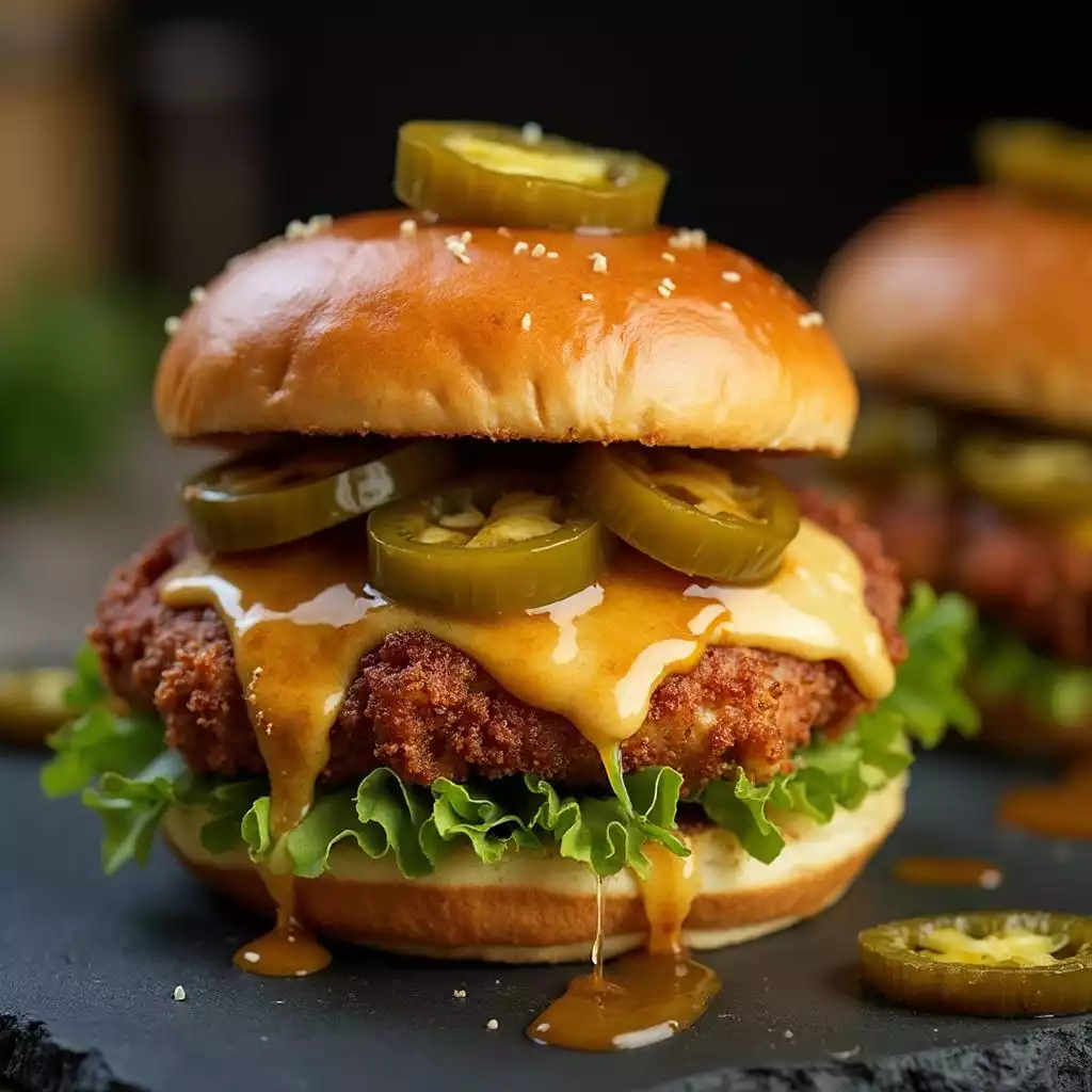 Hot Honey Chicken Burger