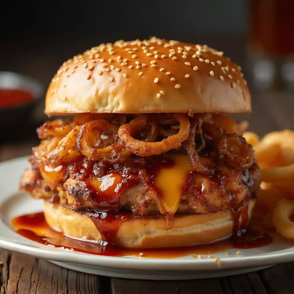 BBQ Chicken Burger